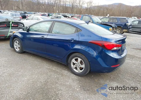 2015 Hyundai Elantra Se z USA, uszkodzony, nr VIN 5NPDH4AE6FH547426
